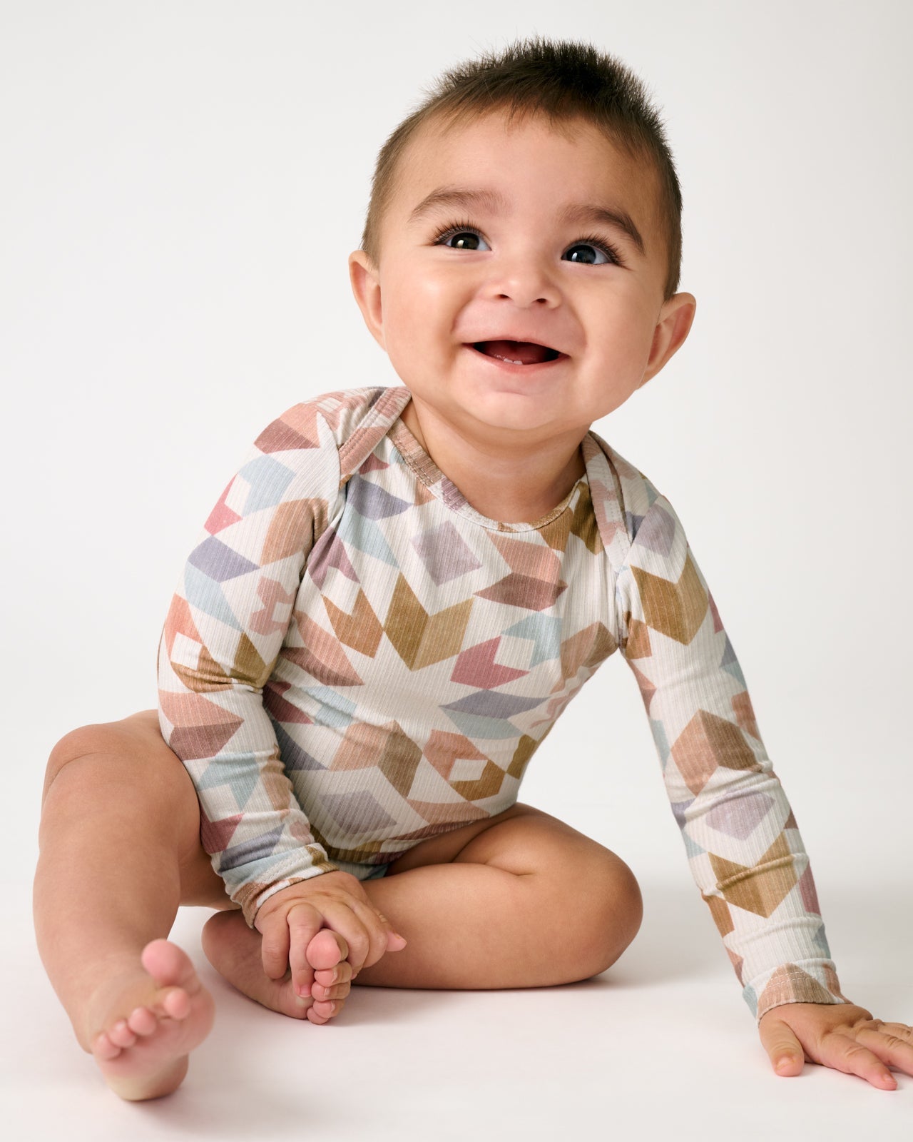 Kaleidoscope Dreams Ribbed Bodysuit