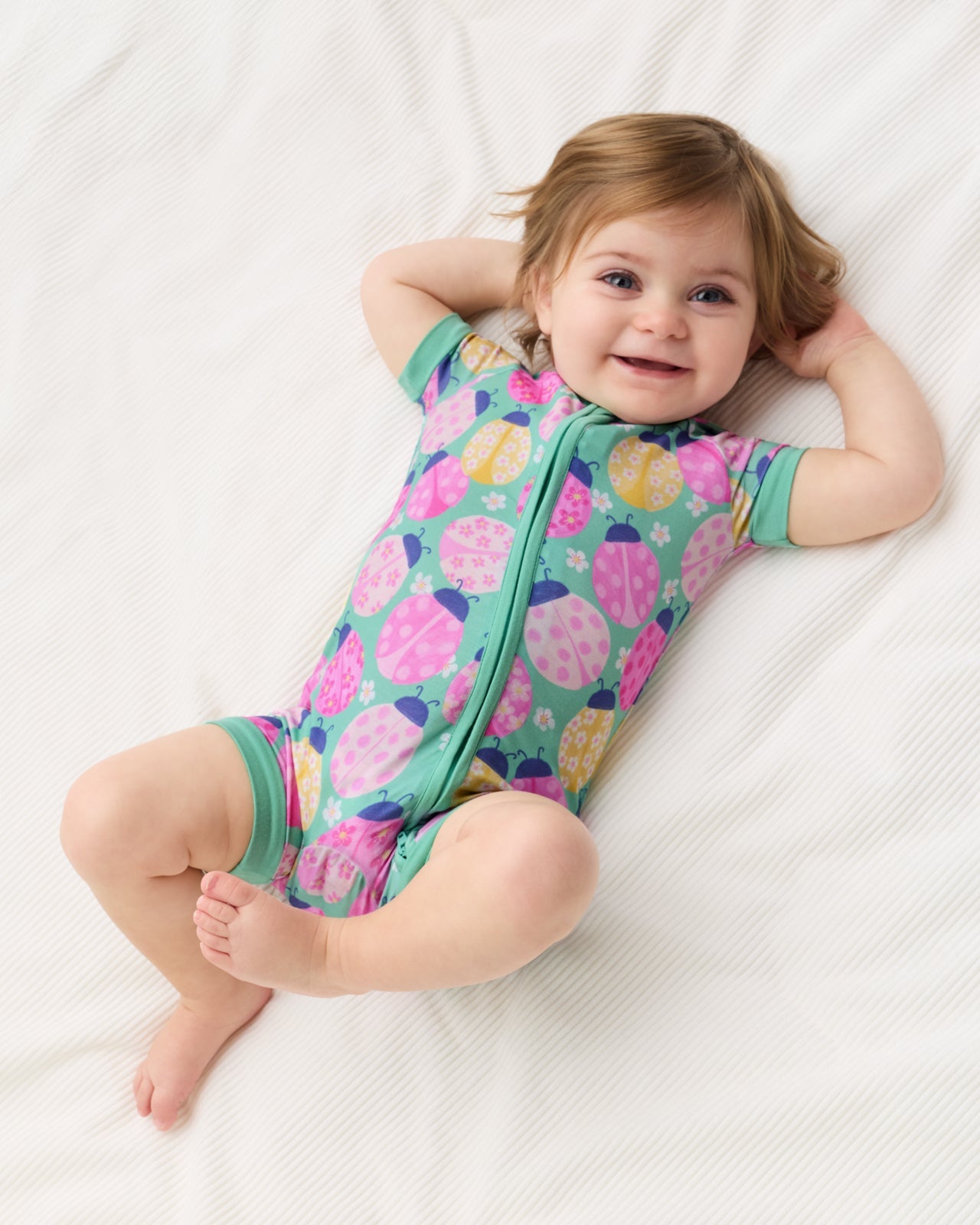 Ladybug Meadow Shorty Zippy