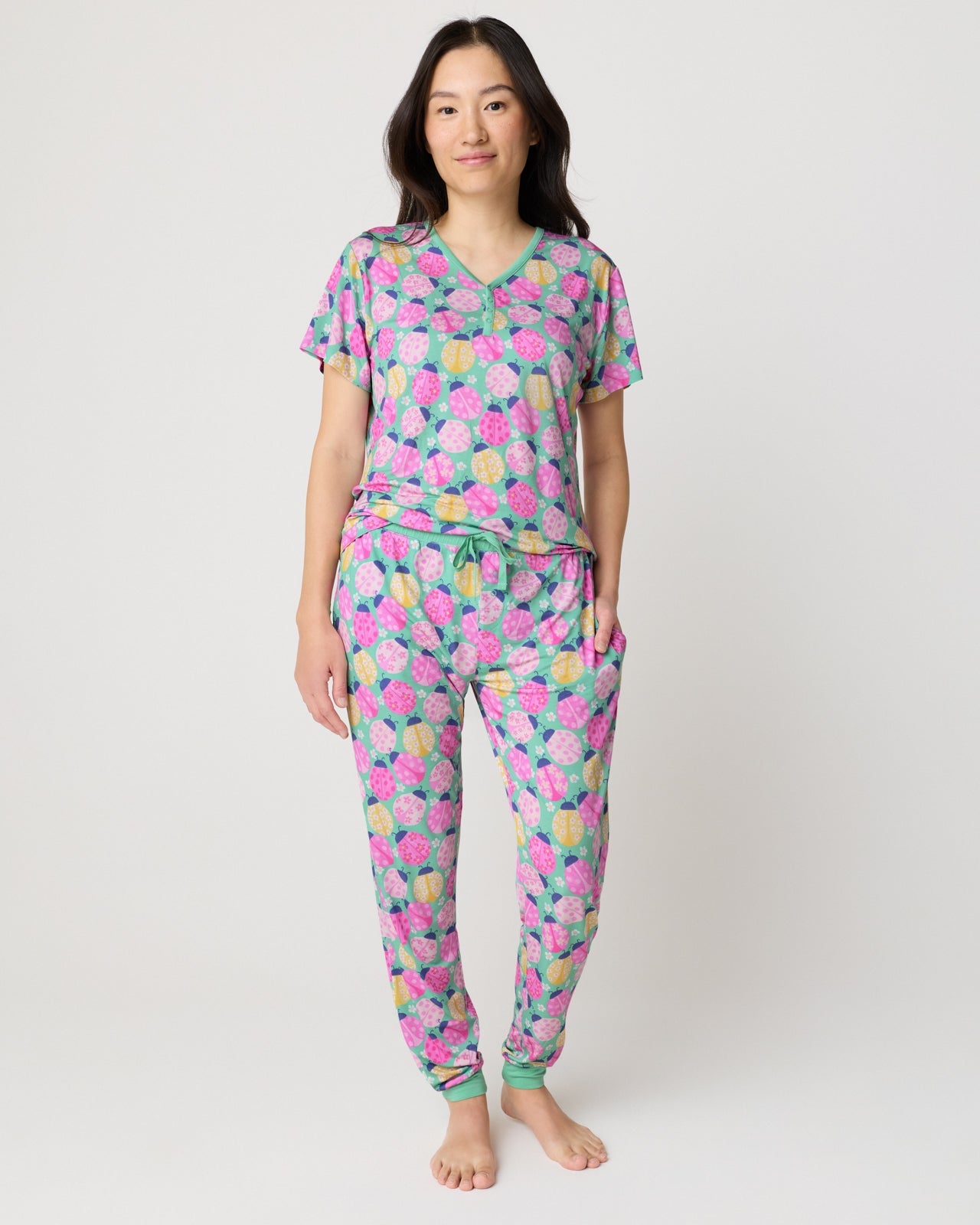 Ladybug Meadow Women's Pajama Pants
